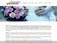 Tablet Screenshot of nowoczesnewesele.net